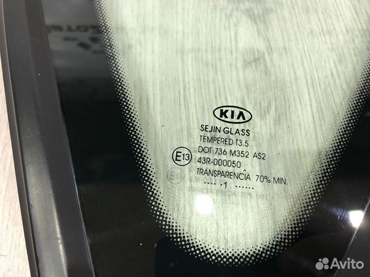 Форточка задняя левая Kia Ceed ED G4FA 2011