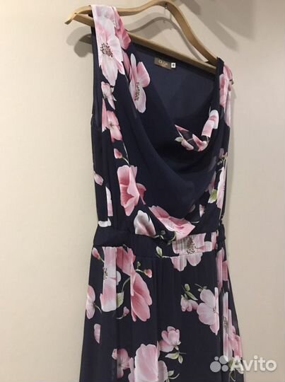 Платье шифоновое на выпускной 48 размер
