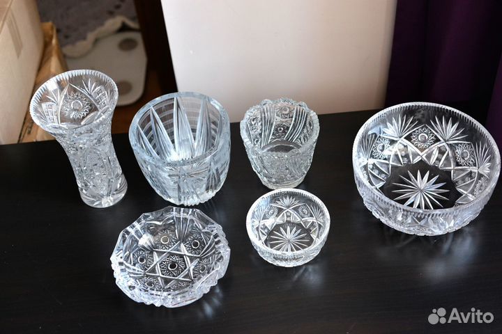 Хрустальные вазы