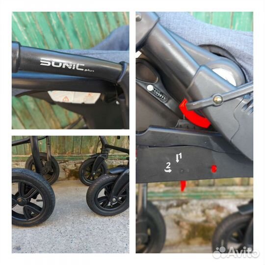 Коляска Sonic Plus 3 в 1 Verdi