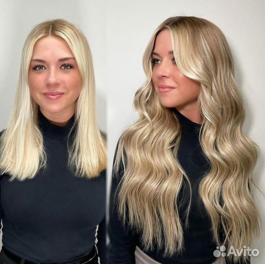 Наращивание волос. Загущение волос