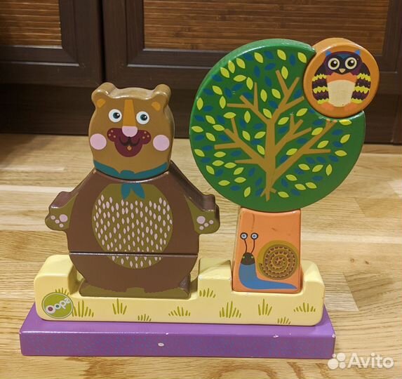 Деревянный пазл Mapacha