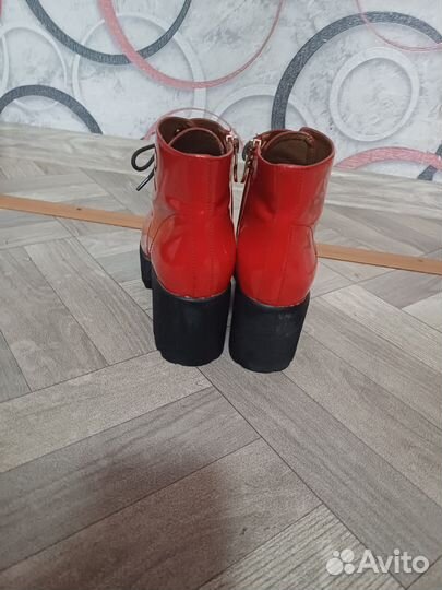 Ботильоны натуральная кожа 37