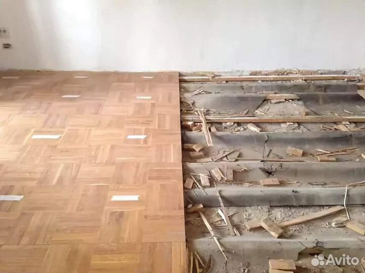 Шлифовка паркета.Ремонт полов