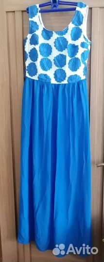 Платье длинное в пол