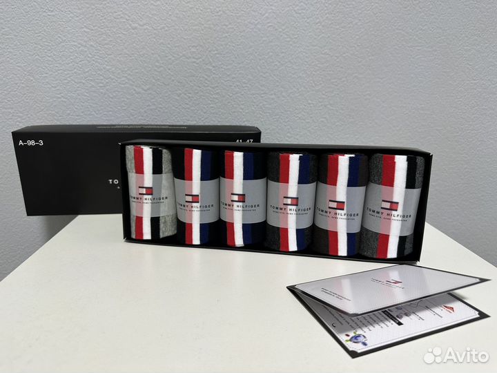 Набор носков Tommy Hilfiger 6 пар
