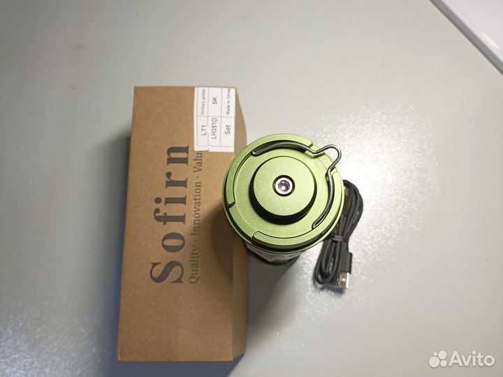 Фонарь походный Sofirn Military Green LH351D