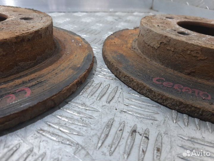 Диск тормозной задний Kia Cerato LD G4GC 2006