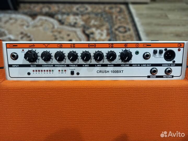 Бас гитарный комбоусилитель Orange Crush 100BXT
