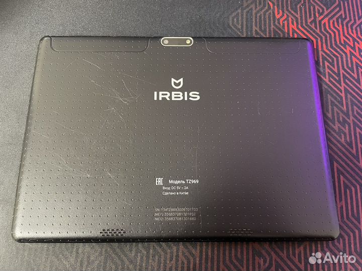 Планшет Irbis TZ969