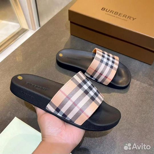 Шлепанцы burberry