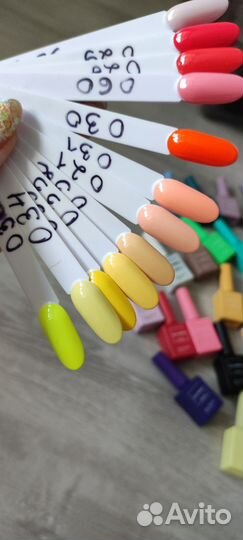 Гель лаки для маникюра набор