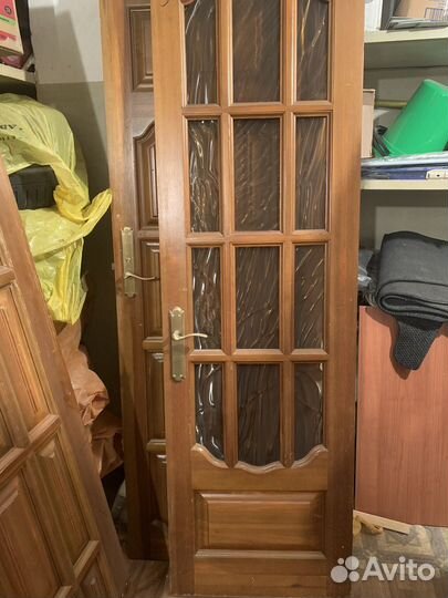 Межкомнатные двери бу деревянные