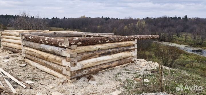 Сруб бани 3х3