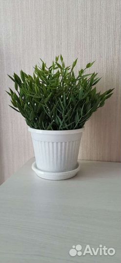 Цветы искусственные для декора в горшке