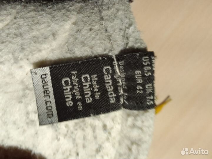 Коньки bauer supreme 140. 42 размер