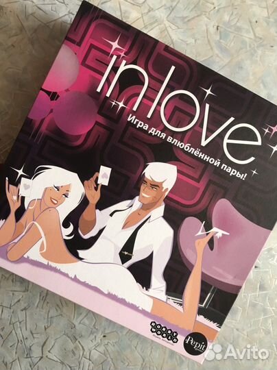 «In Love» настольная игра для влюбленной пары