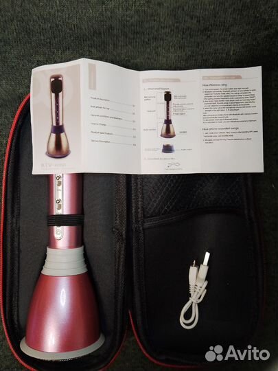 Микрофон-колонка блютуз