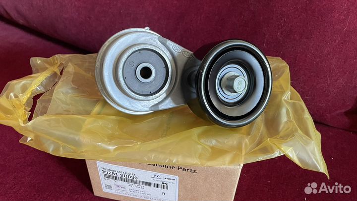 Натяжитель ремня Kia Rio Hyundai Solaris оригинал