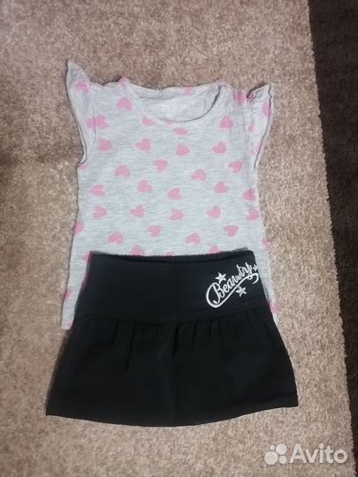 Вещи пакетом на девочку 92 98