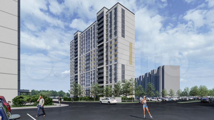 3-к. квартира, 76,6 м², 11/18 эт.