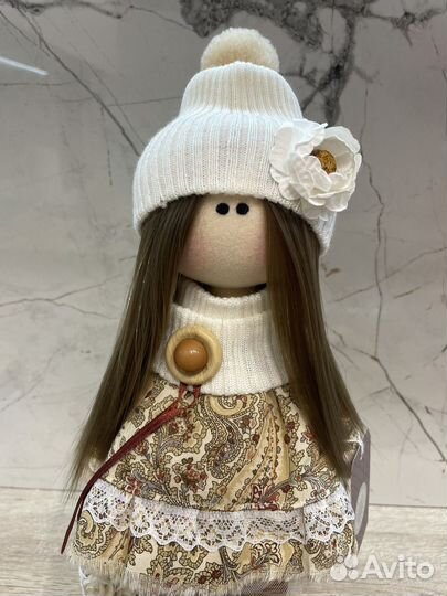 Интерьерная кукла тильда