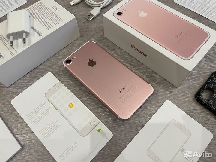 100 акб. Apple iPhone 7 128Gb
