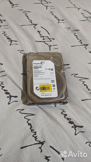 Жёсткий диск 3тб