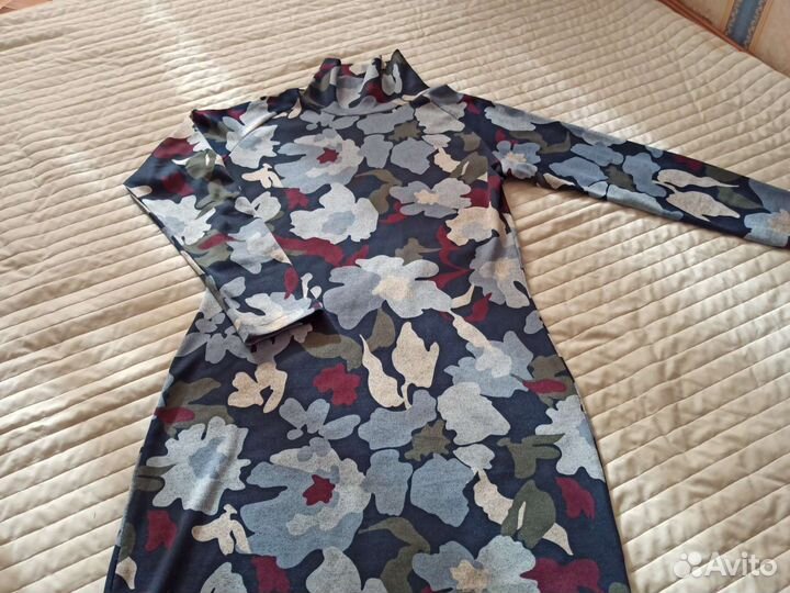 Платье Sela р. S цв. синий