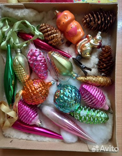 Елочные игрушки СССР