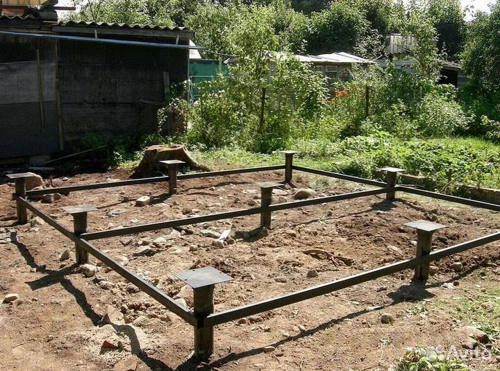 Винтовые сваи для забора