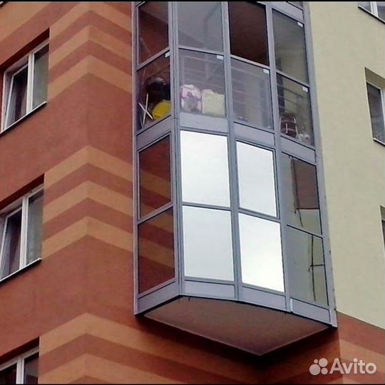 Тонировка окон балконов, офисов, коттеджей