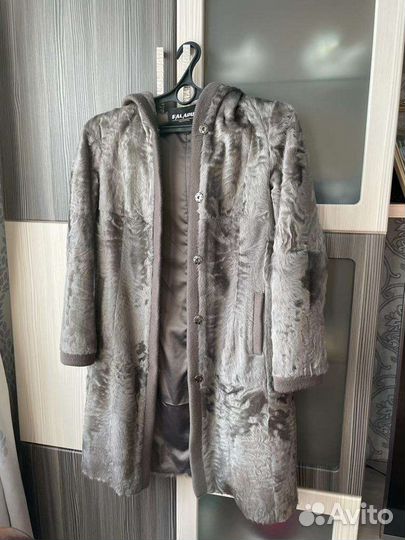 Пальто натуральное меховое