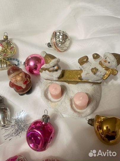 Елочные игрушки СССР пакетом