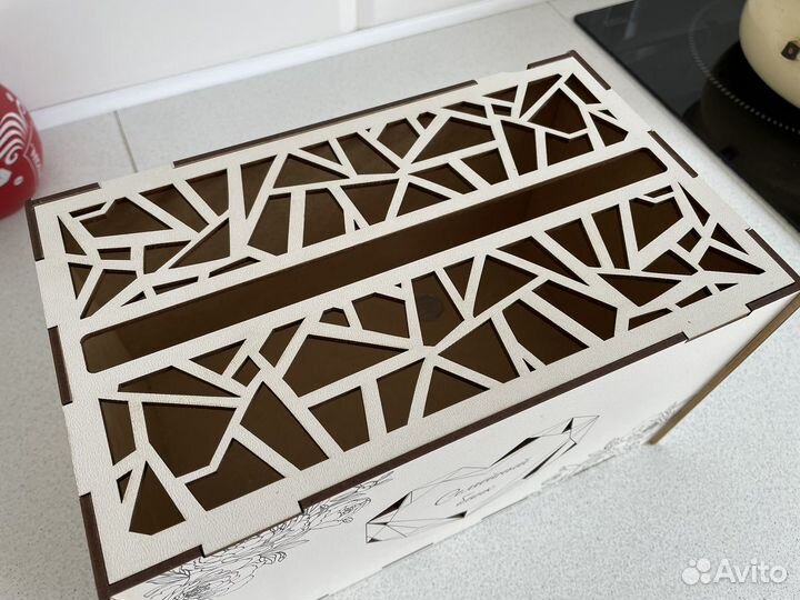 Свадебный сундучок для денег, шкатулка для колец