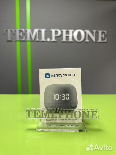 Умная колонка vk капсула нео