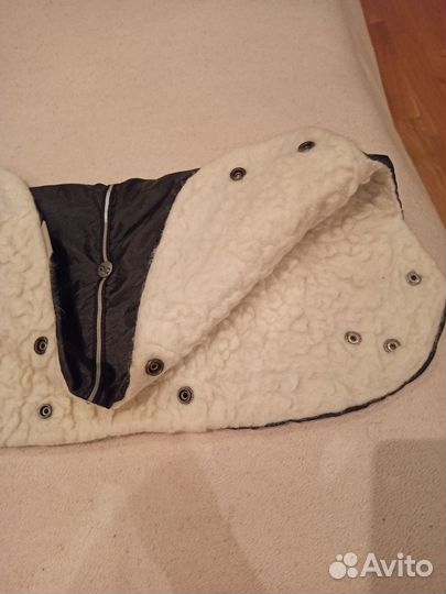 Муфта для рук на коляску Little Trek чёрная