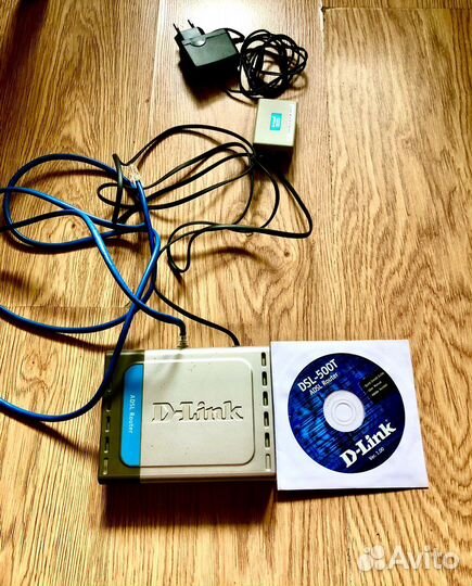 Adsl роутер D-Link DSL-500T