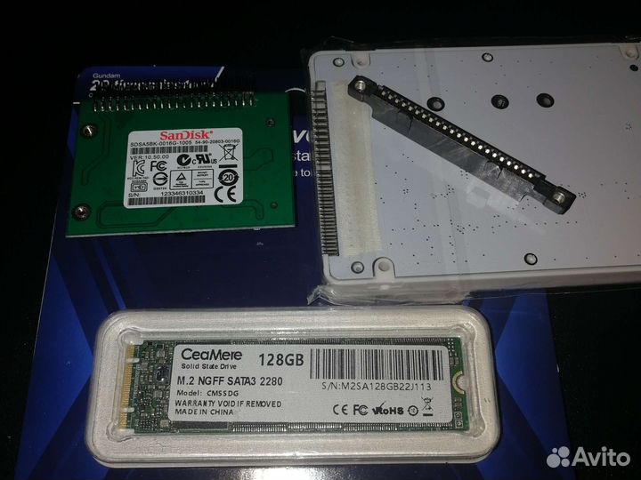 Upgrade kit для ноутбука IDE 2.5 SSD + DDR1