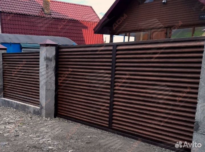 Забор-жалюзи