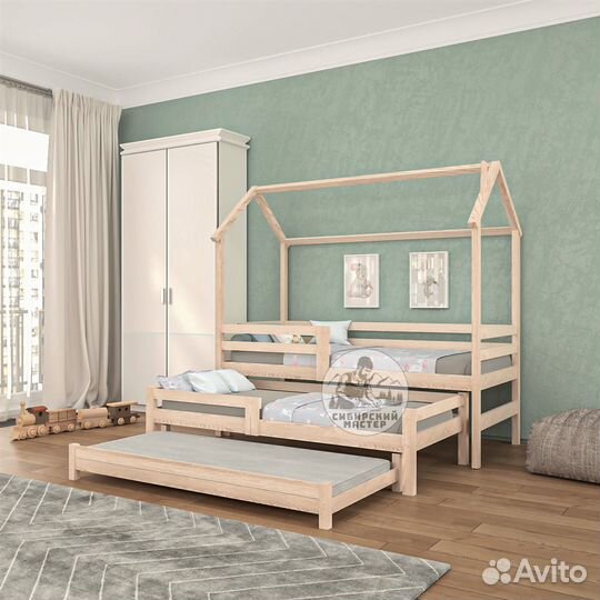 Двухъярусная детская кровать