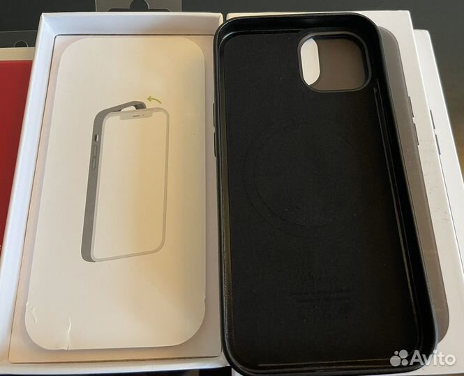 Чехлы leather case iPhone 12/13