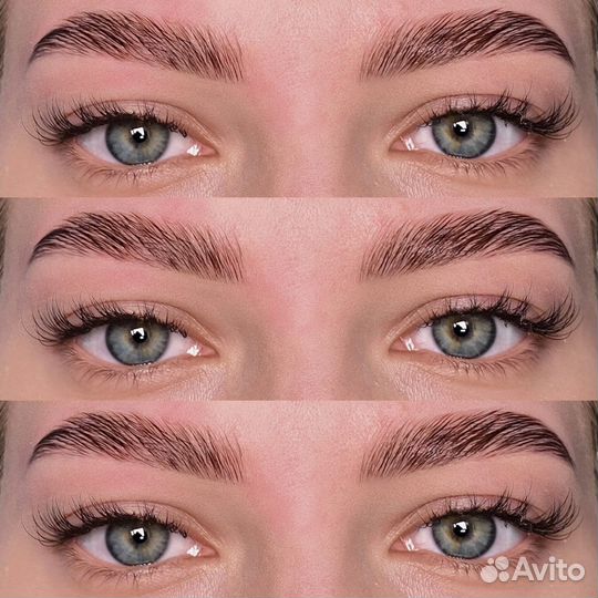 Ламинирование и окрашивание бровей и ресниц