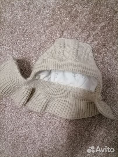 Шапка с манишкой Журавлик