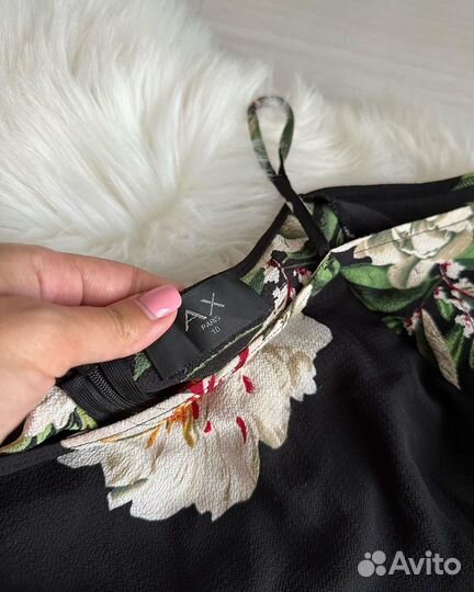 Комбинезон S в цветочек