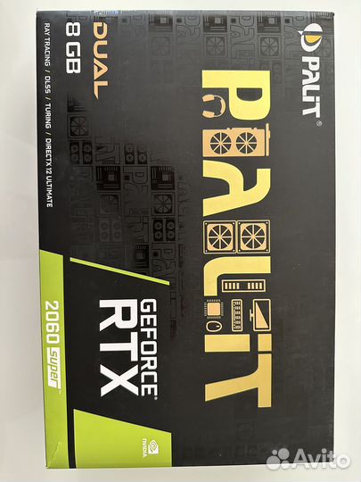 Видеокарта palit RTX2060 Super dual 8Gb
