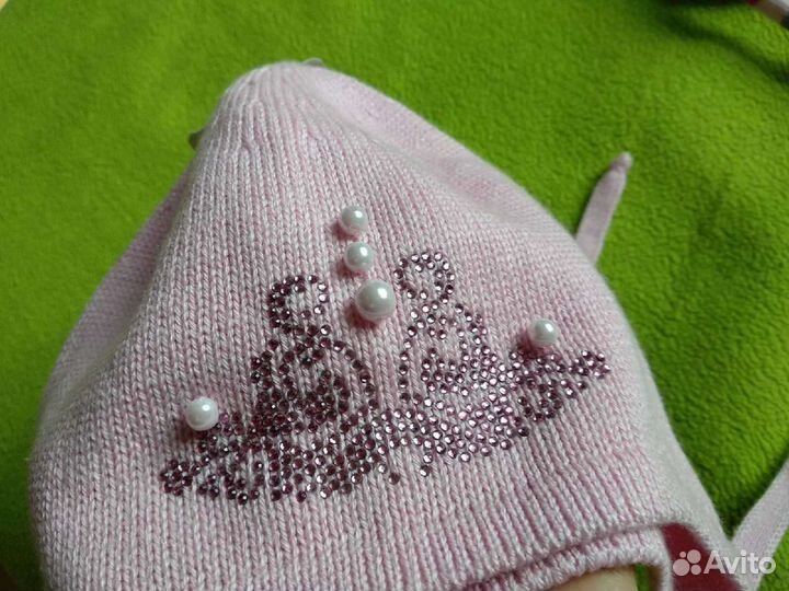 Шапка 46, 48 краги Tokka осень новая