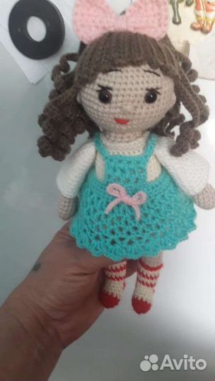 Вязаные игрушки ручной работы