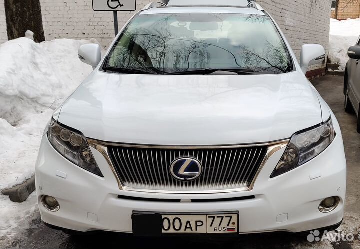 Lexus RX 3.5 CVT, 2011, 135 572 км