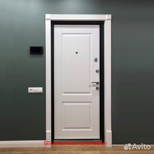 Входная дверь с качественной установкой